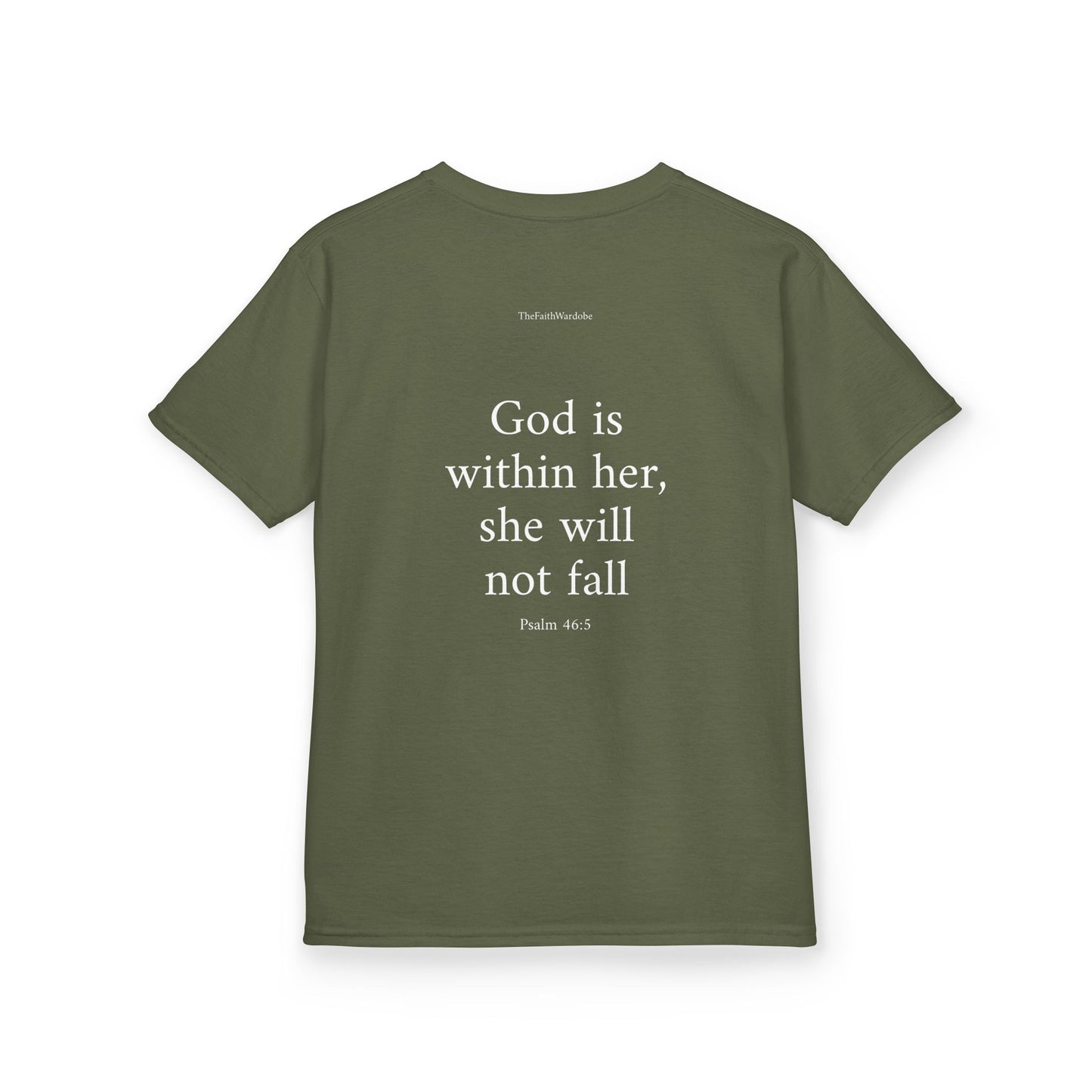 Kids Psalm 46:5 T-Shirt