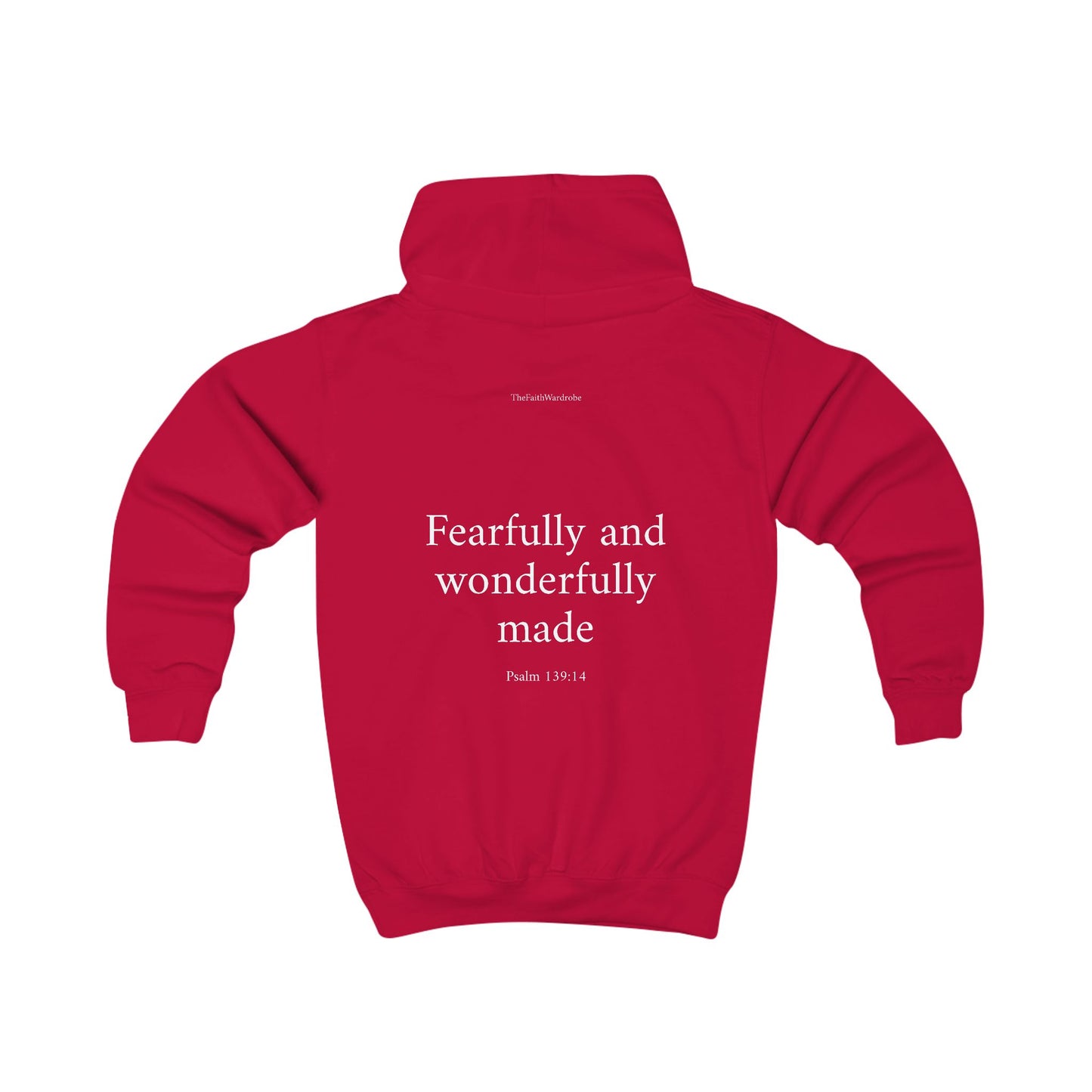 Kids Psalm 139:14 Hoodie