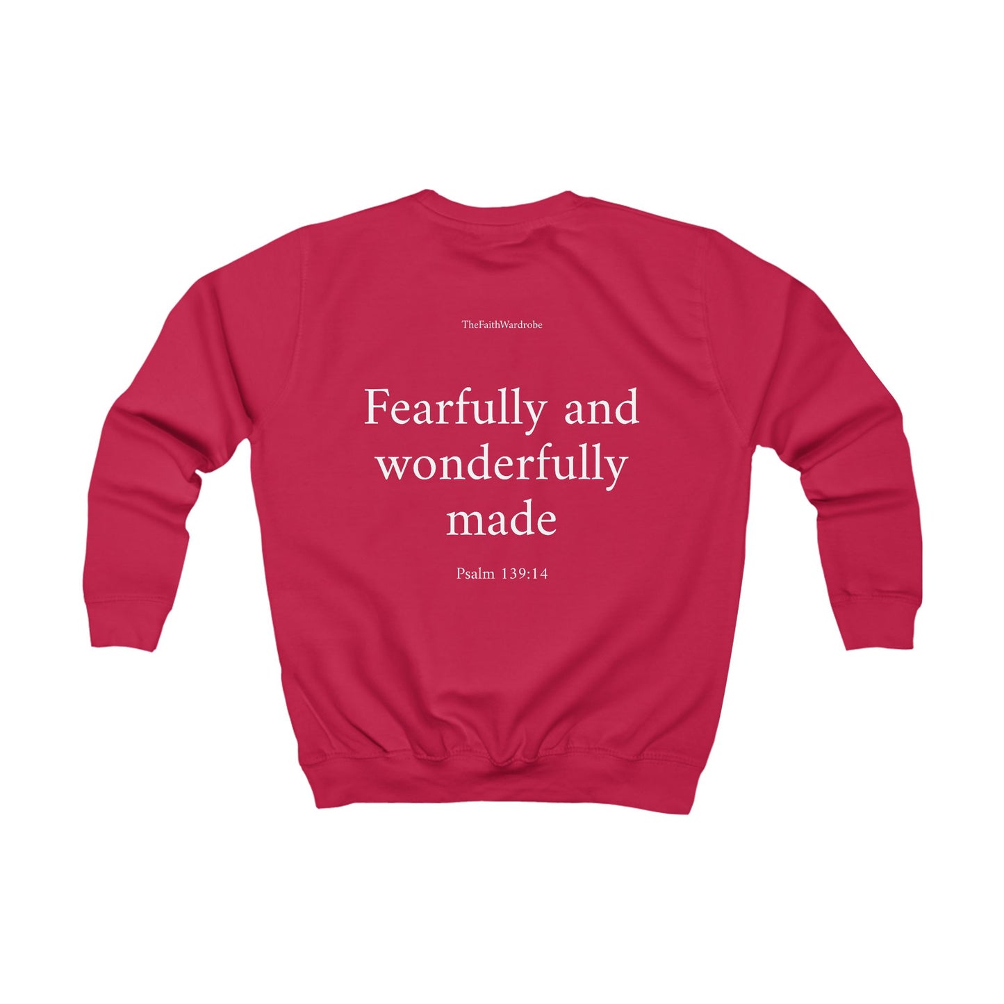 Kids Psalm 139:14 Sweatshirt