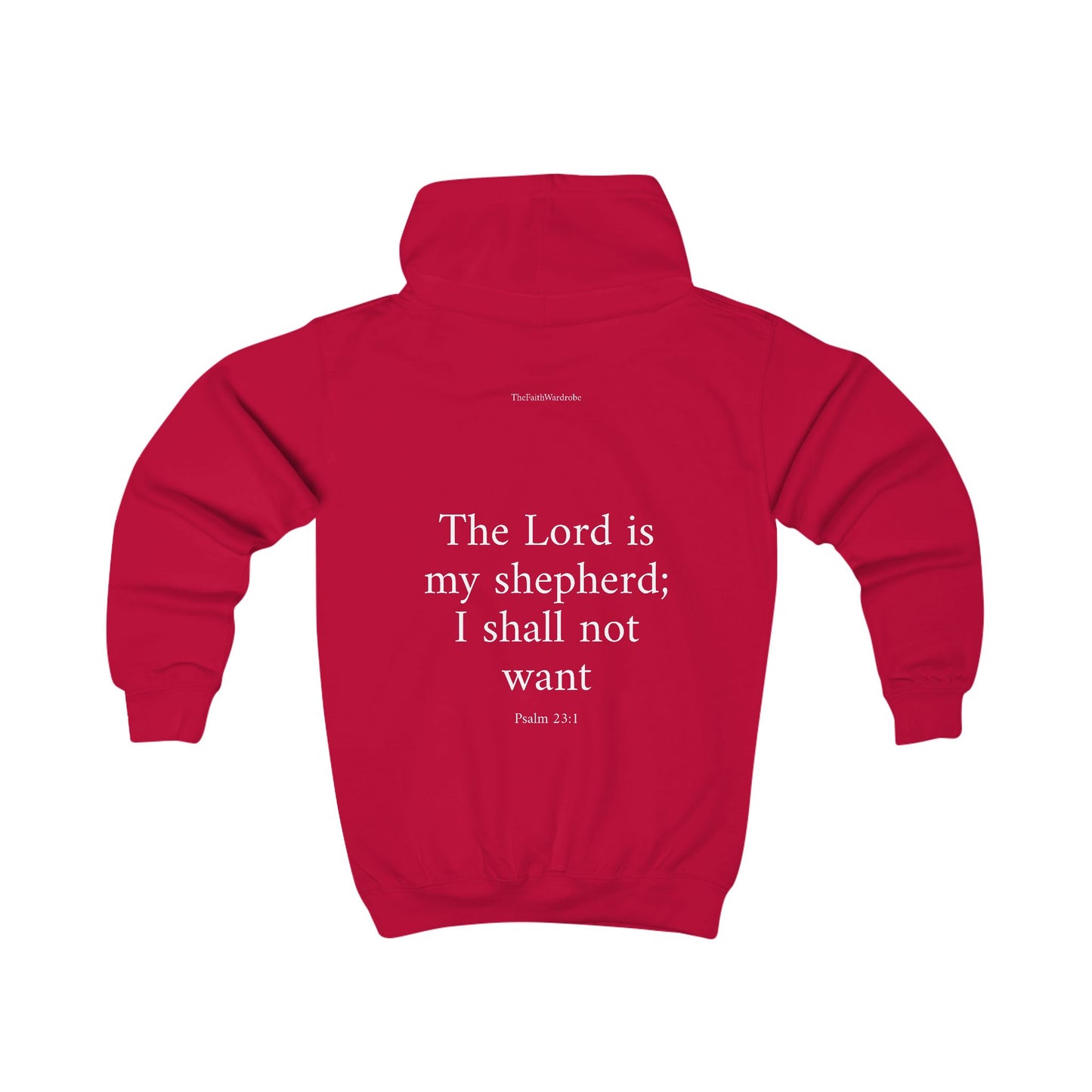 Kids Psalm 23:1 Hoodie