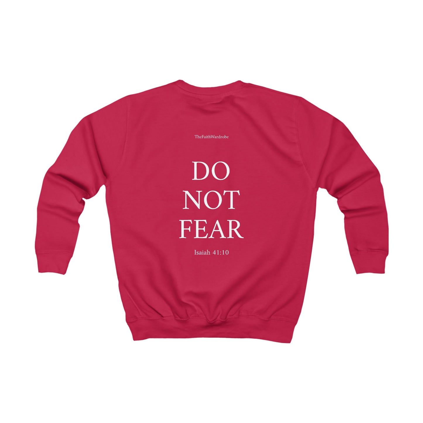 Kids Isaiah 41:10 Sweatshirt
