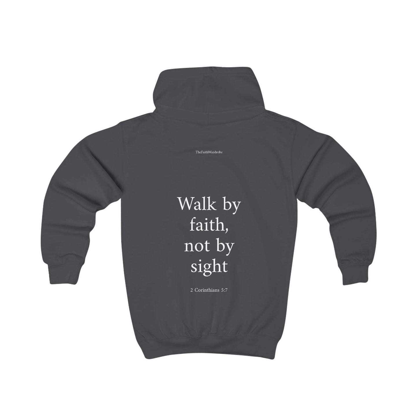 Kids 2 Corinthians 5:7 Hoodie