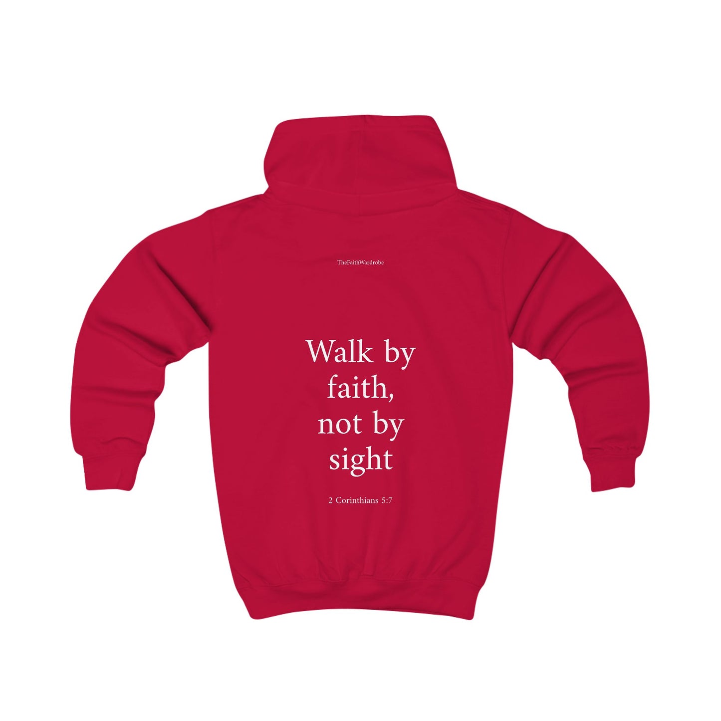 Kids 2 Corinthians 5:7 Hoodie