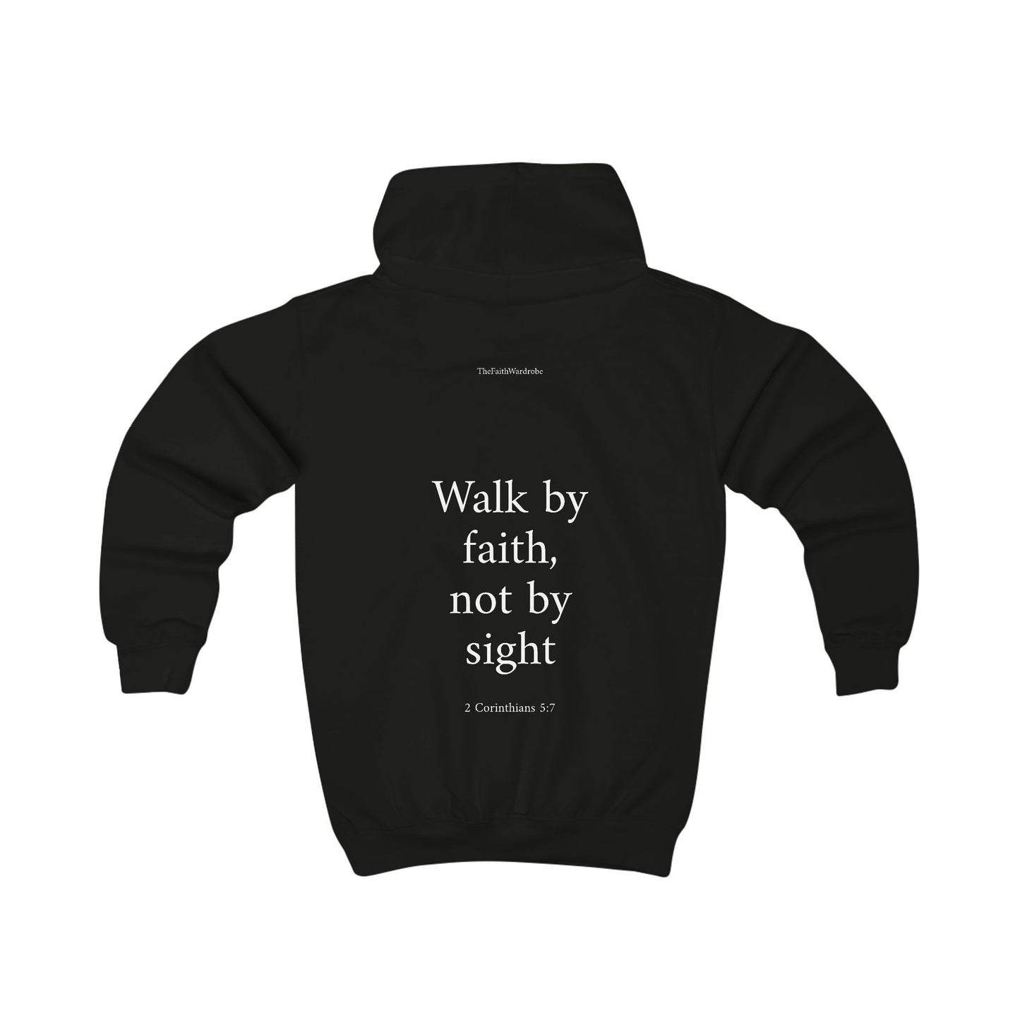 Kids 2 Corinthians 5:7 Hoodie