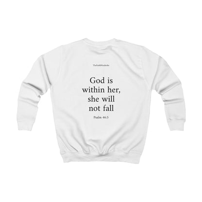 Kids Psalm 46:5 Sweatshirt