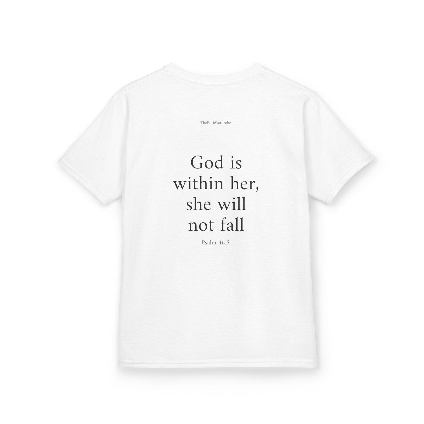 Kids Psalm 46:5 T-Shirt