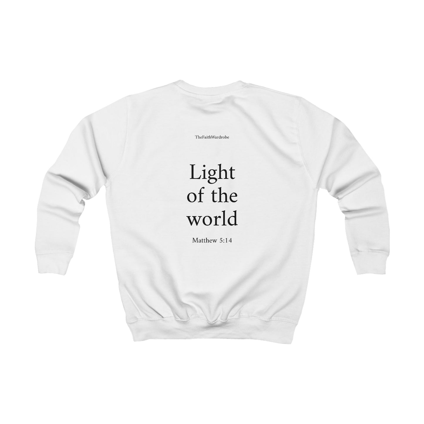 Kids Matthew 5:14 Sweatshirt
