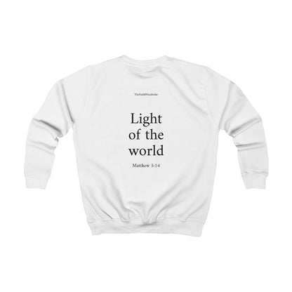 Kids Matthew 5:14 Sweatshirt