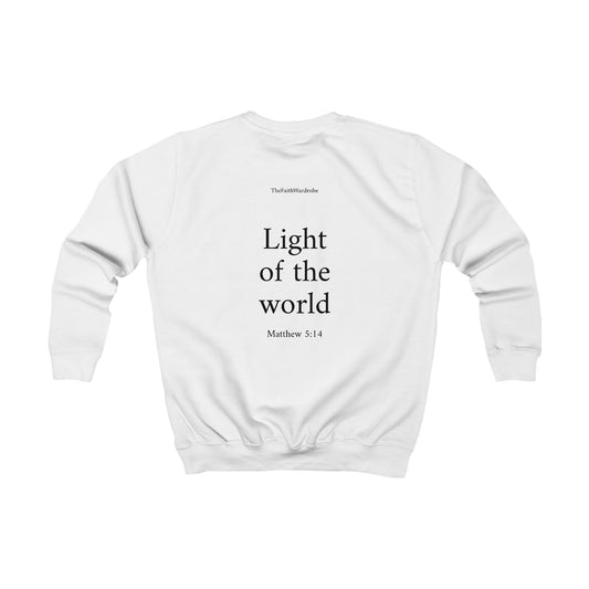Kids Matthew 5:14 Sweatshirt
