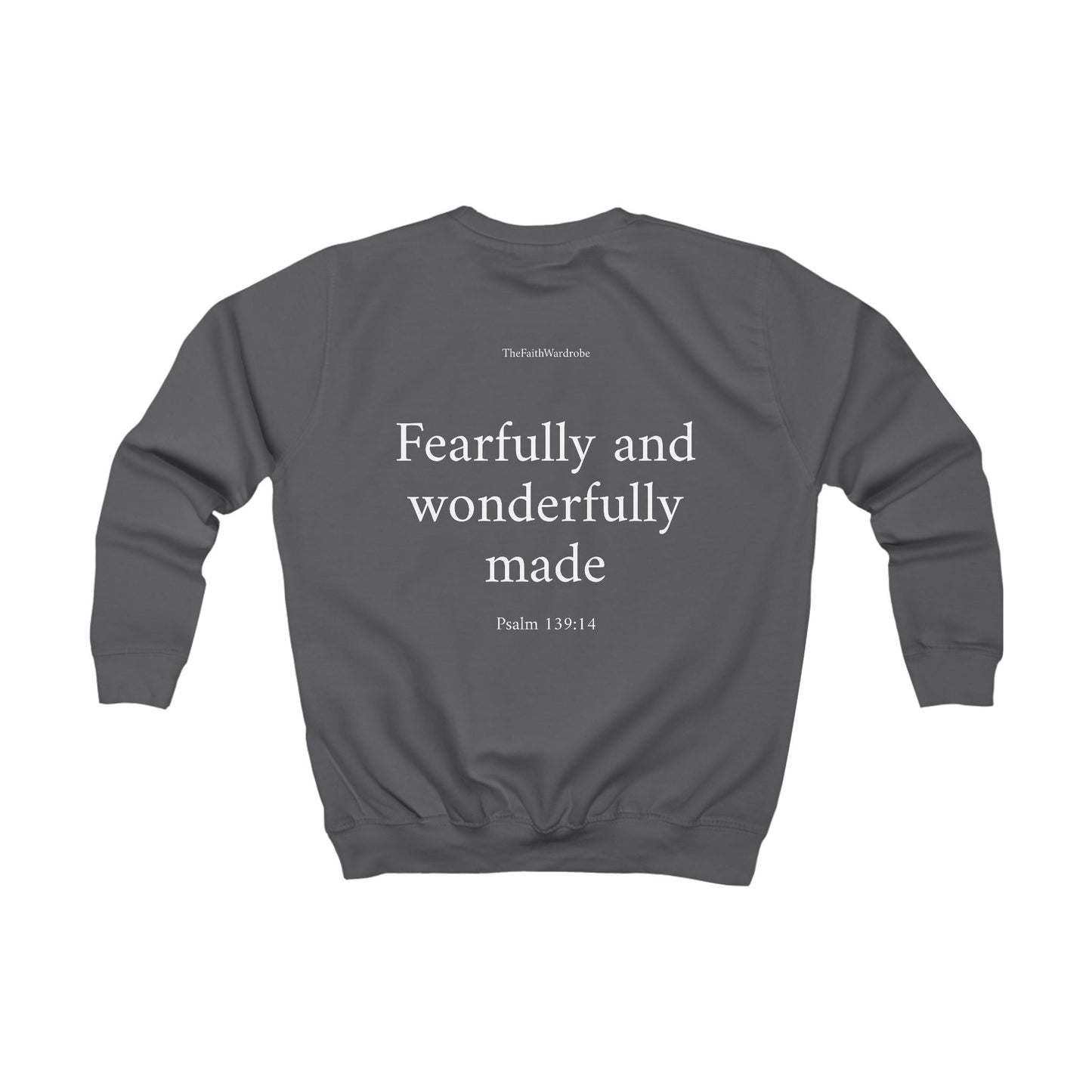 Kids Psalm 139:14 Sweatshirt