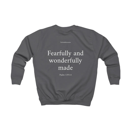 Kids Psalm 139:14 Sweatshirt