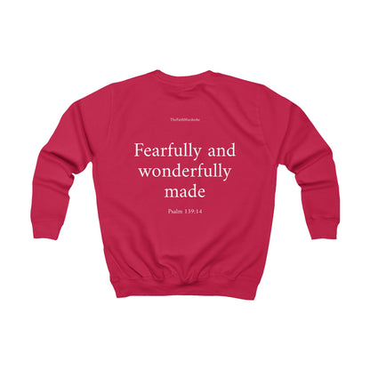 Kids Psalm 139:14 Sweatshirt