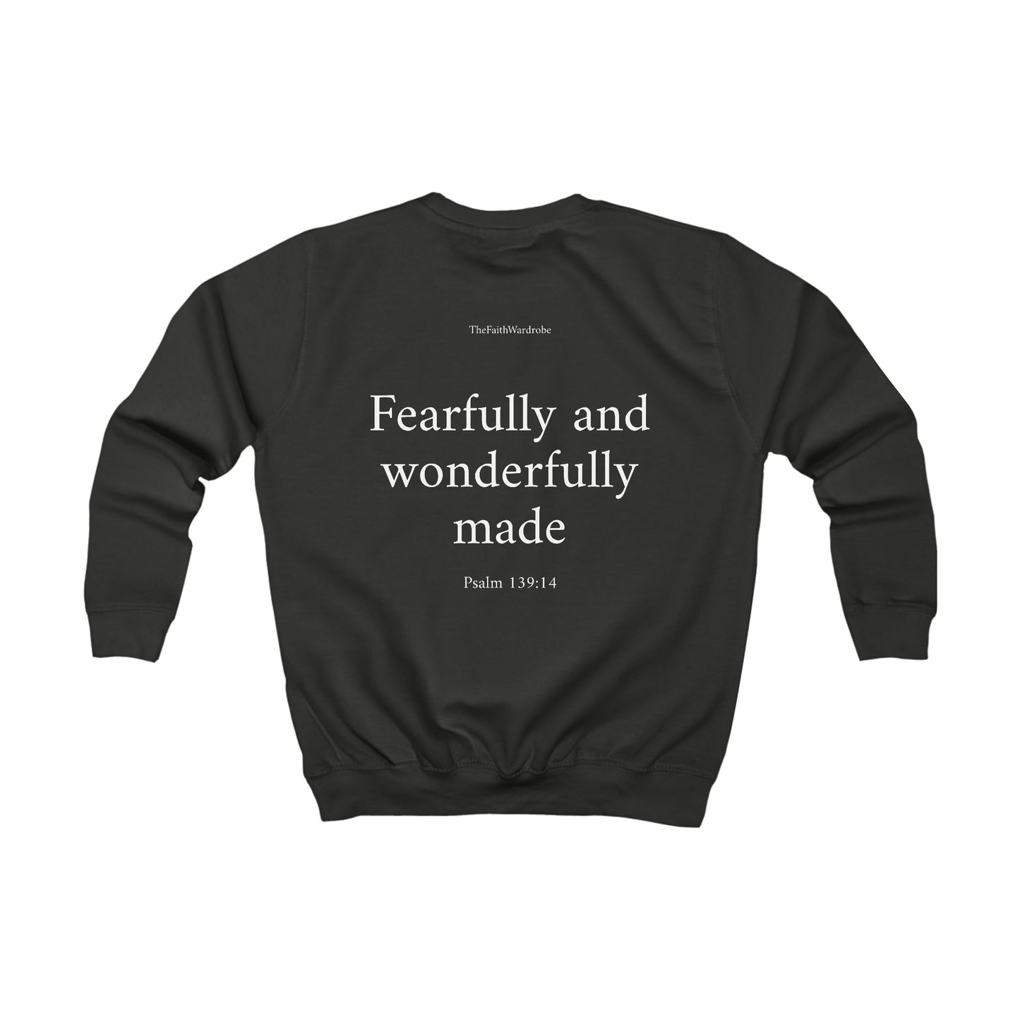 Kids Psalm 139:14 Sweatshirt