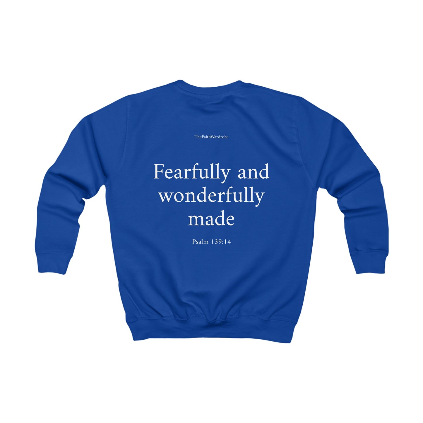 Kids Psalm 139:14 Sweatshirt