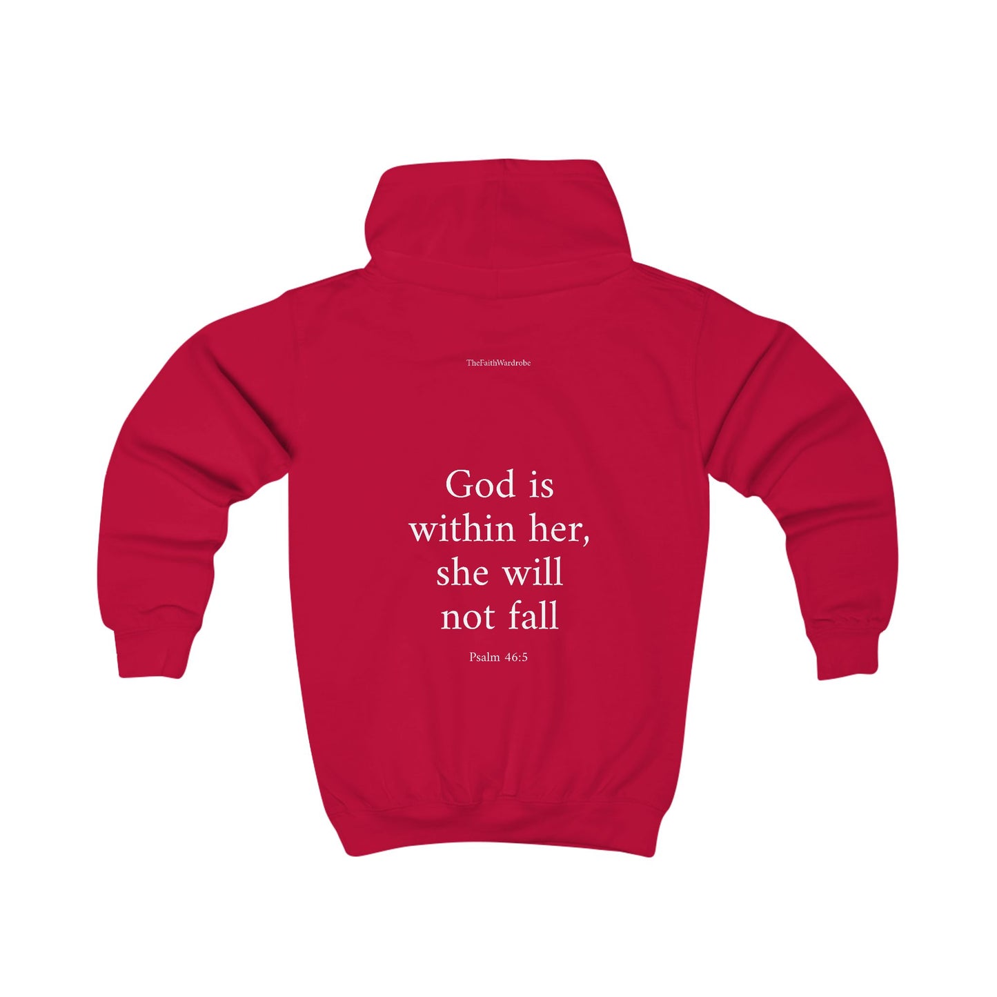 Kids Psalm 46:5 Hoodie