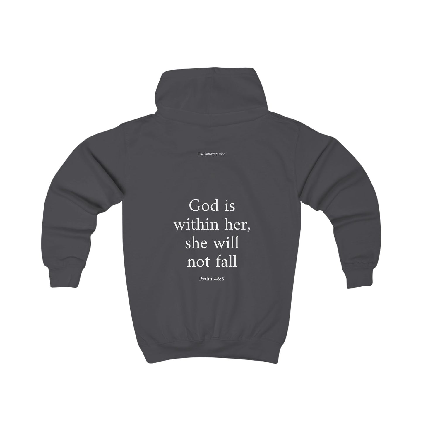 Kids Psalm 46:5 Hoodie