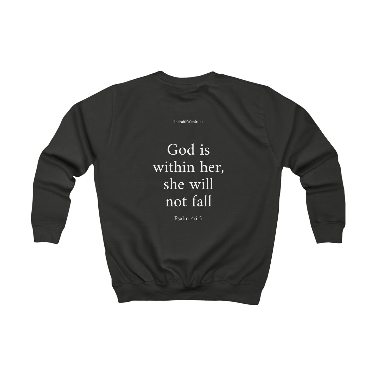 Kids Psalm 46:5 Sweatshirt