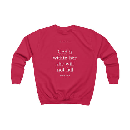 Kids Psalm 46:5 Sweatshirt