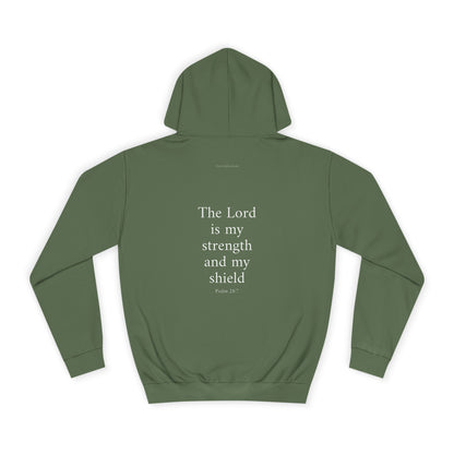 Psalm 28:7 Hoodie