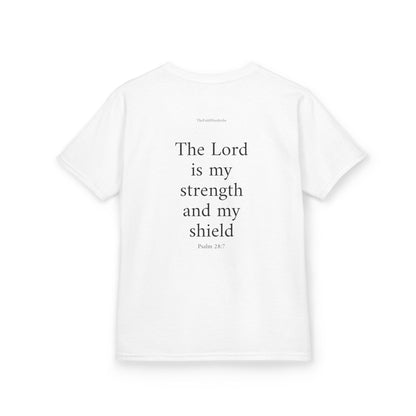 Kids Psalm 28:7 T-Shirt