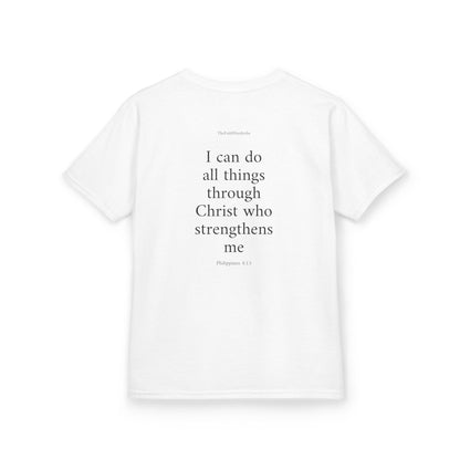 Kids Philippians 4:13 T-Shirt