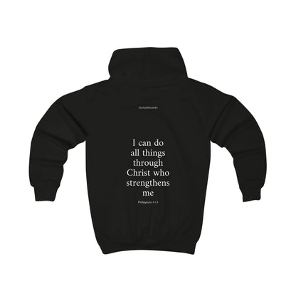 Kids Philippians 4:13 Hoodie