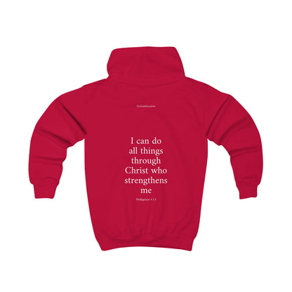 Kids Philippians 4:13 Hoodie