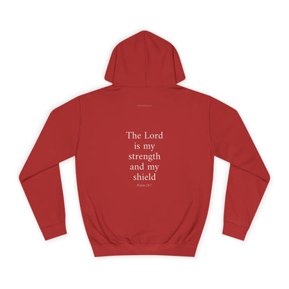 Psalm 28:7 Hoodie
