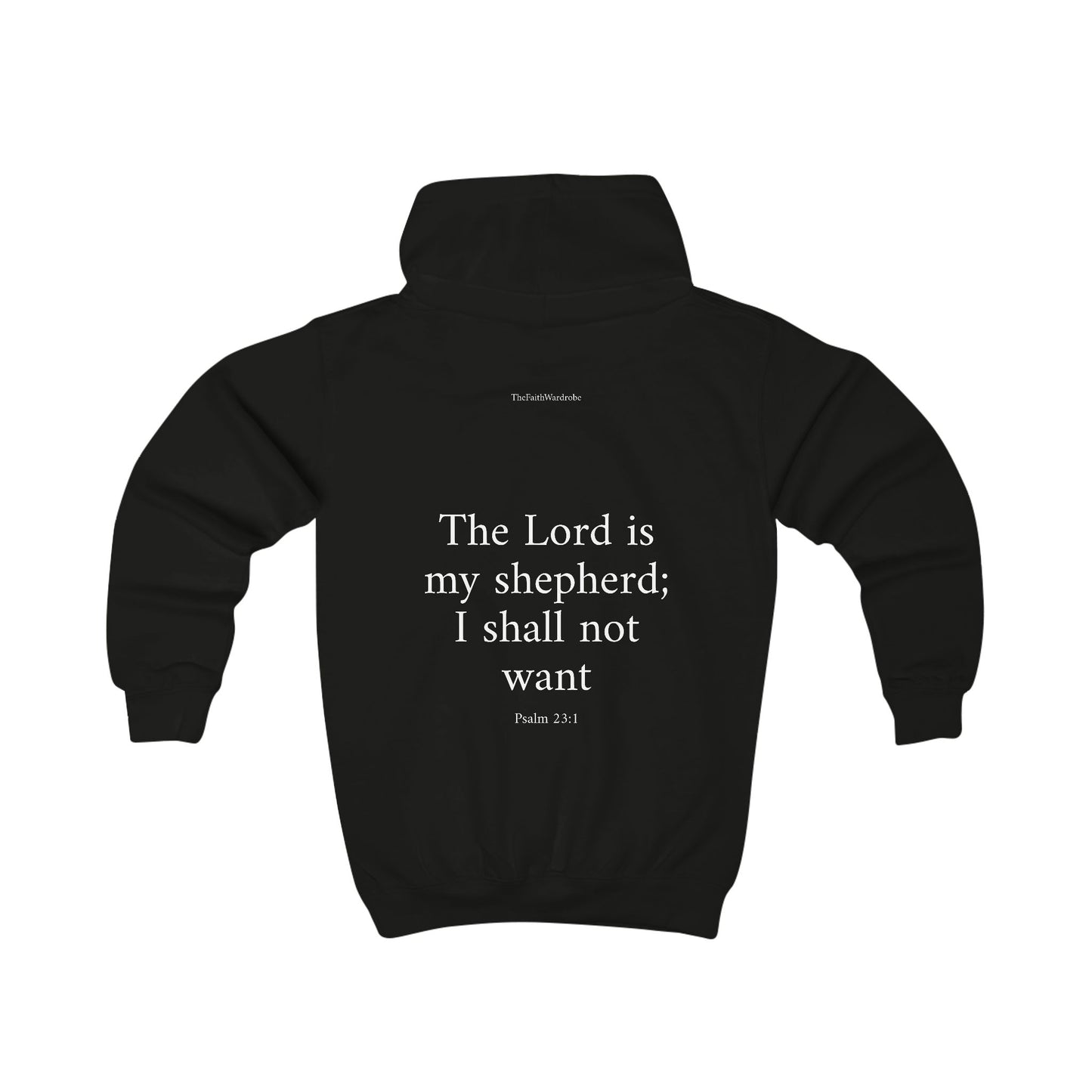 Kids Psalm 23:1 Hoodie
