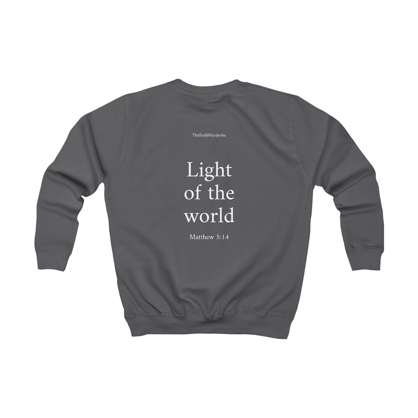 Kids Matthew 5:14 Sweatshirt