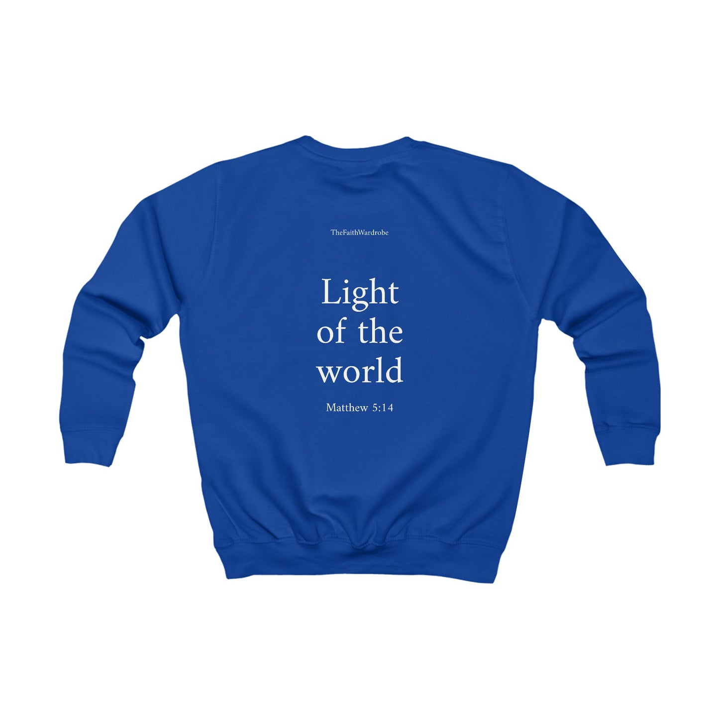Kids Matthew 5:14 Sweatshirt