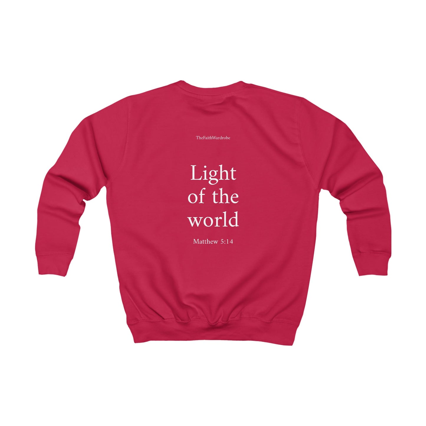 Kids Matthew 5:14 Sweatshirt