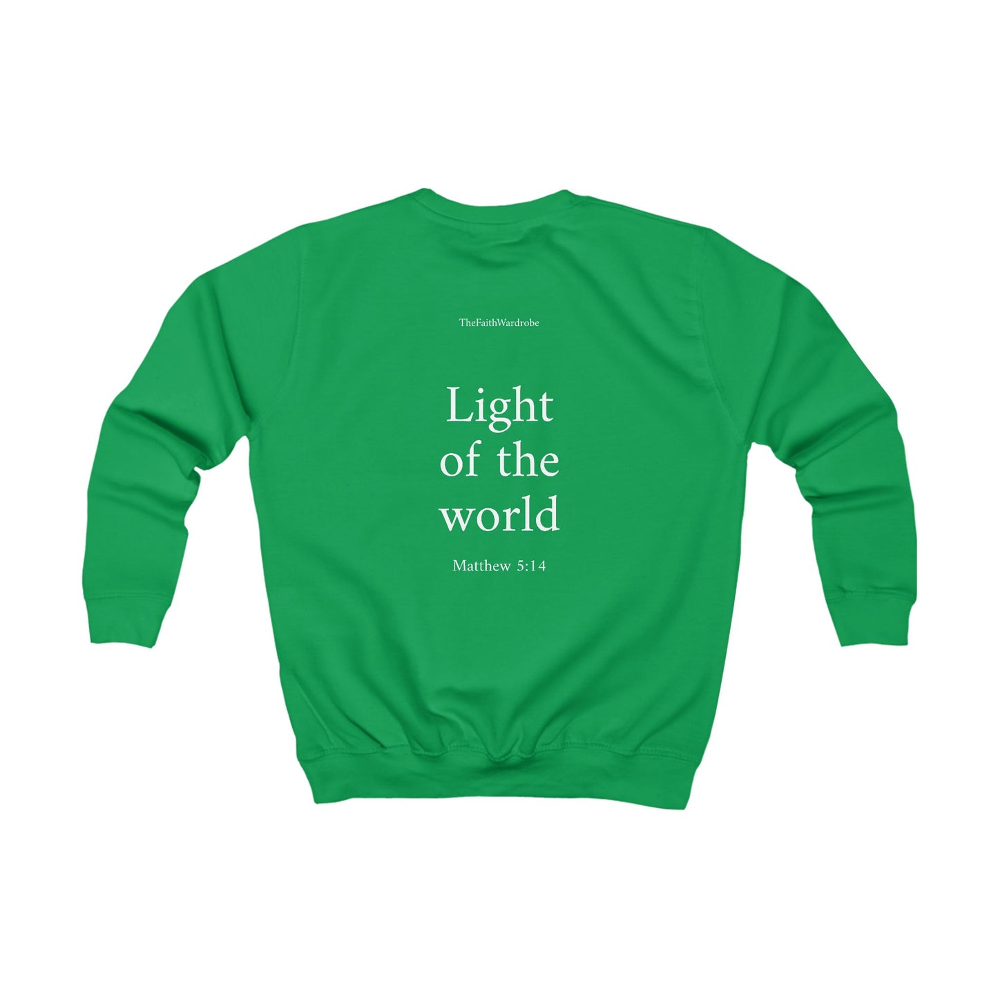 Kids Matthew 5:14 Sweatshirt