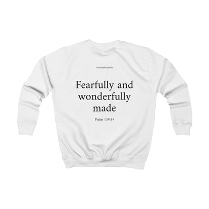 Kids Psalm 139:14 Sweatshirt
