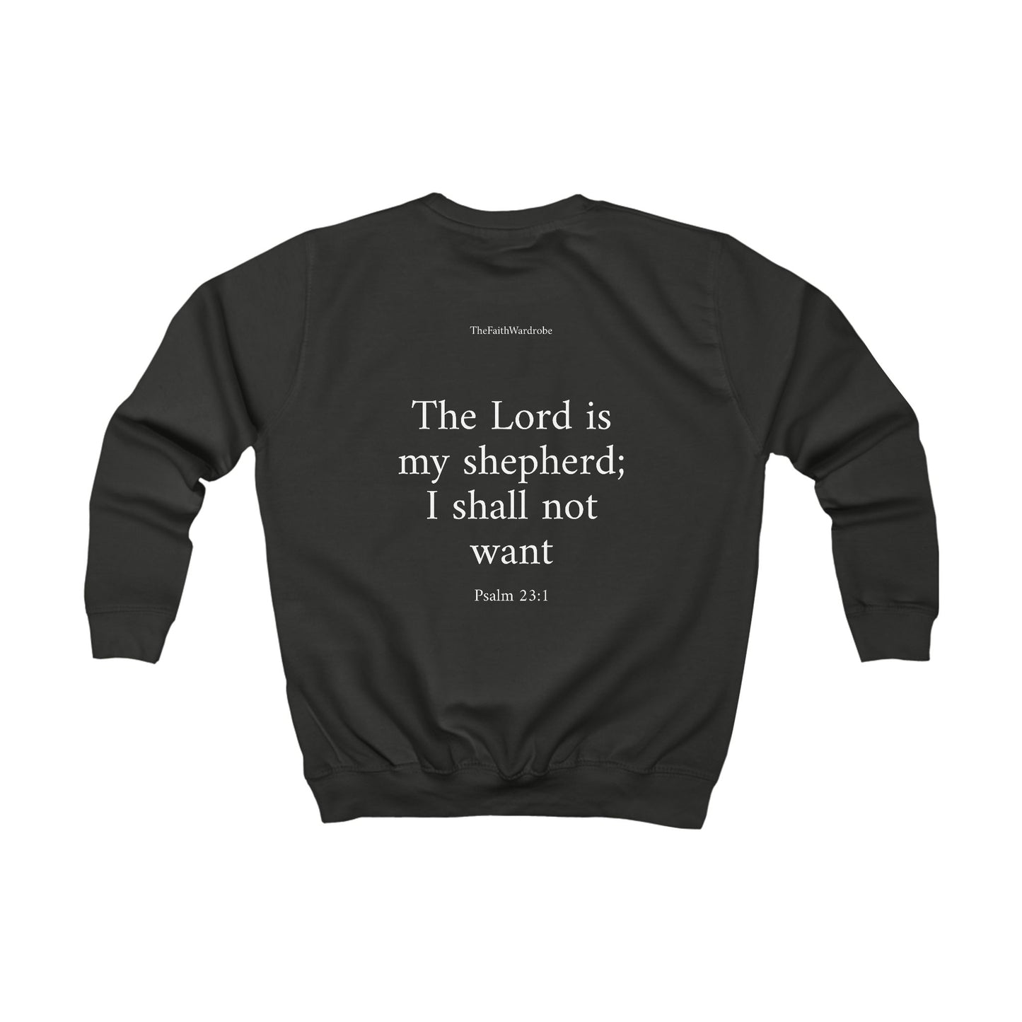 Kids Psalm 23:1 Sweatshirt
