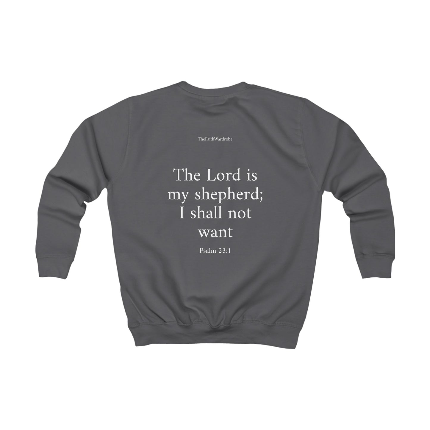 Kids Psalm 23:1 Sweatshirt