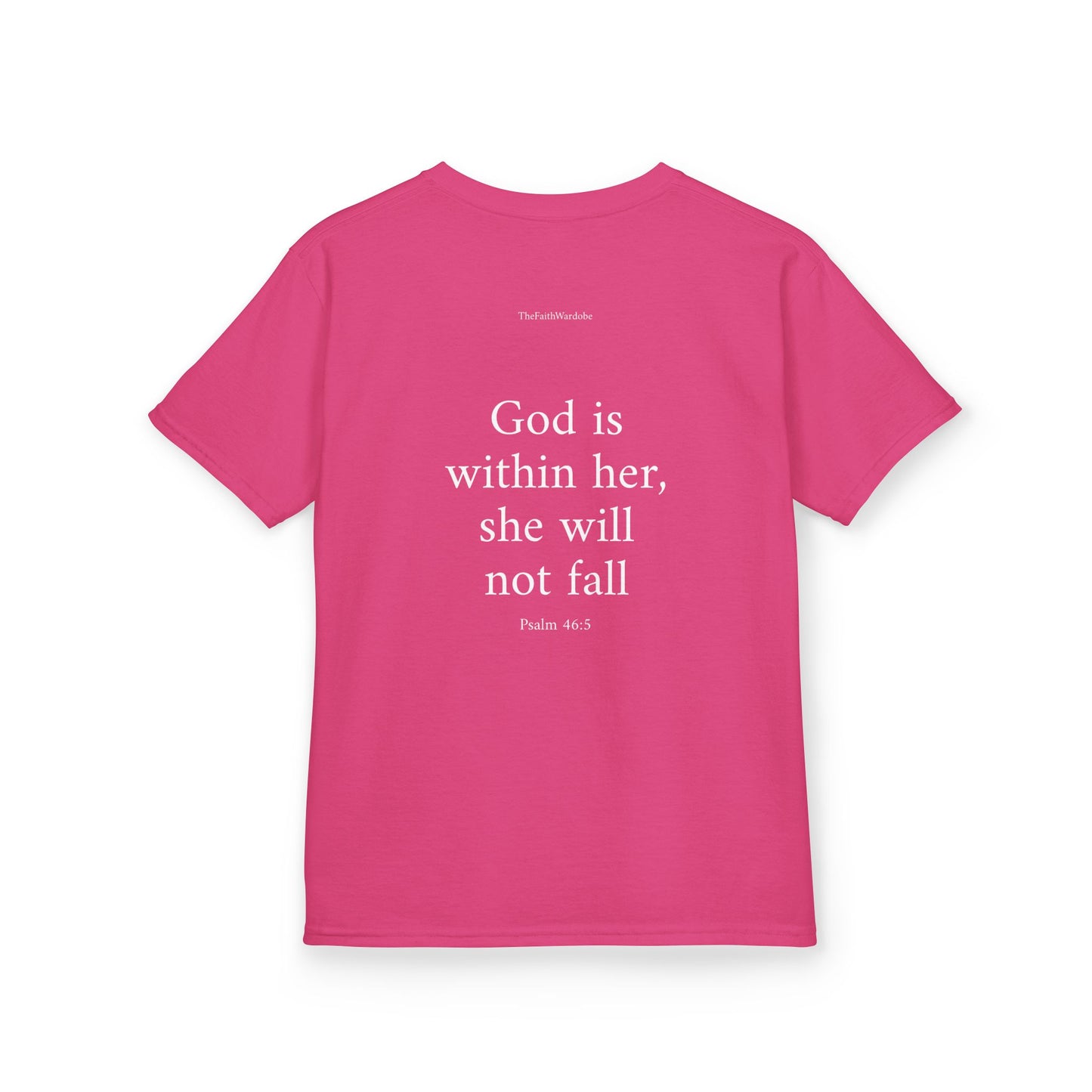 Kids Psalm 46:5 T-Shirt