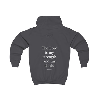 Kids Psalm 28:7 Hoodie