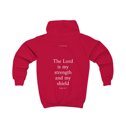 Kids Psalm 28:7 Hoodie