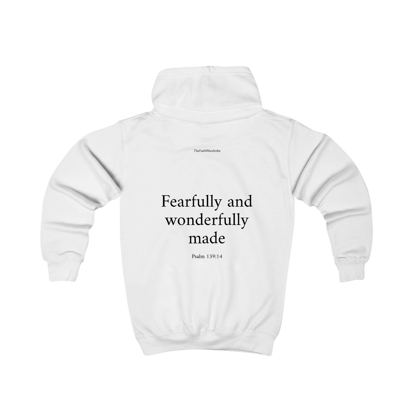 Kids Psalm 139:14 Hoodie